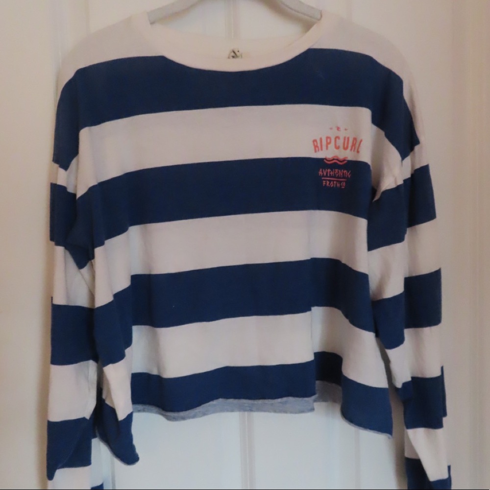 Rip Curl striped long sleeve tee